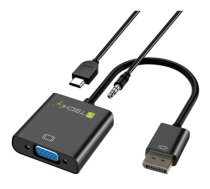 Techly Cable Adapter Converter HDMI to VGA with Micro USB and Audio IDATA HDMI-VGA2AU (IDATA-HDMI-VGA2AU)