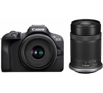 Canon EOS R100 + RF-S 18-45mm F4.5-6.3 IS STM + RF-S 55-200mm F5-7.1 IS STM Kit MILC 24.1 MP CMOS 6000 x 4000 pixels Black (6052C023)