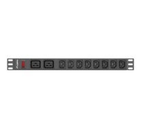 LANBERG POWER STRIP PDU RACK (1U, 16A,2XC19,8XC13) (CA9CF81186D4D8FC3EDCF9DEBAF4272B98BC355A)