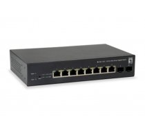 LevelOne GEP-1051 10-Port Smart-Gigabit-PoE-Switch (GEP-1051)