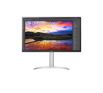 LG 32UP55NP-W computer monitor 80 cm (31.5") 3840 x 2160 pixels 4K Ultra HD White (32UP55NP-W)