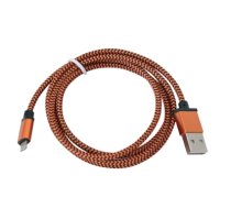 Platinet PUCFBIP1O lightning cable 1 m Orange (PUCFBIP1O)