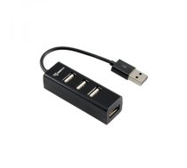Sbox H-204 USB 4 Ports HUB black (53145#T-MLX41365)