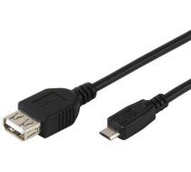 Vivanco cable microUSB - USB OTG 0.15m (45298) (45298)