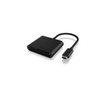 ICY BOX IB-CR301-C3 card reader USB 3.2 Gen 1 (3.1 Gen 1) Type-C Black (60649)