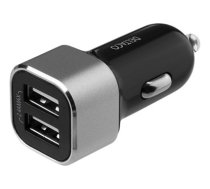 Automobilinis įkroviklis DELTACO USB-A, 17 W, juodas / sidabrinis / USB-CAR126 (USB-CAR126)