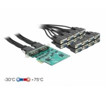 Delock PCI Express Card to 16 x Serial RS-232 High Speed ESD protection (90501)