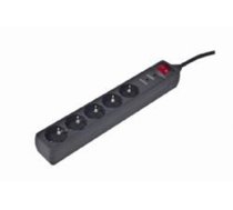 EnerGenie SPG5-C-15 surge protector Black 5 AC outlet(s) 250 V 4.5 m (6DDF5D02E1545DE5D30D477B00EDE4BEACCA8F33)