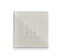 Iotty Smart Switch double button faceplate - Design your own smart switch (GPLSE2T)