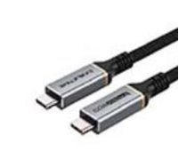 Kabelis CABLETIME USB4, USB-C - USB-C, 40Gbps, 100W, 20V/ 5A, 8K/ 60HZ, 1m (CA913299)