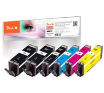 Peach PI100-397 ink cartridge 6 pc(s) Compatible Extra (Super) High Yield Black, Cyan, Magenta, Photo black, Yellow (PI100-397)