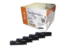 Peach PT561 toner cartridge 5 pc(s) Black, Cyan, Magenta, Yellow (PT561)