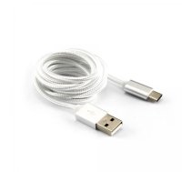 Sbox USB-TYPEC-15W USB->Type C M/M 1.5m Coconut White (T-MLX41356)