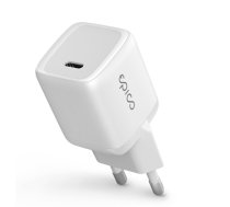 Sieninis įkroviklis Epico, 30W PD MINI, USB-C, balta (9915111100042)