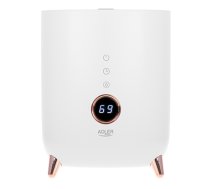 Adler | AD 7972 | Humidifier | 23 W | Water tank capacity 4 L | Suitable for rooms up to 35 m² | Ultrasonic | Humidification capacity 150-300 ml/hr | White (AD 7972 white)