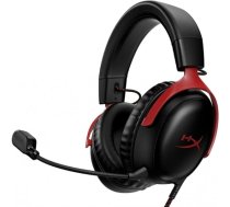 Austiņas HyperX Cloud III Black / Red (727A9AA)