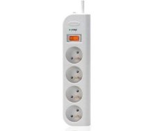 Belkin F9E400FR1M surge protector White 4 AC outlet(s) 230 V 1 m (F9E400FR1M)