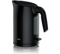 Braun | Kettle | WK3100BK PurEase | Standard | 2200 W | 1.7 L | Plastic | 360° rotational base | Black (WK3100BK)