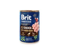 BRIT Premium By Nature Chicken and Hearts - wet dog food - 400 g (168A3951B3E76A1F5E92D80DAE5E960EF212E492)