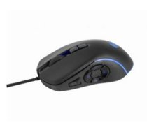 Datorpele Gembird USB Gaming RGB Backlighted Mouse Black (MUSG-RAGNAR-RX500)