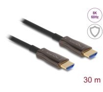 Delock Active Optical HDMI Cable with metal armouring 8K 60 Hz 30 m (86031)