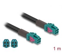 Delock Cable Mini FAKRA Z jack quad to Mini FAKRA Z jack quad A-Type (90117)