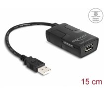 Delock Isolator USB 2.0 Type-A male to female with 5 kV Isolation for data lines (64225)