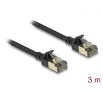 Delock RJ45 Network Cable Cat.8.1 F/FTP Slim Pro 3 m black (80341)