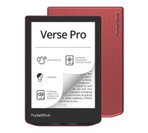 E-Reader|POCKETBOOK|Verse Pro|6"|1072x1448|1xUSB-C|Wireless LAN|Bluetooth|Red|PB634-3-WW (PB634-3-WW)