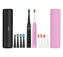 FAIRYWILL SONIC TOOTHBRUSHES 507 PINK AND BLACK (D87DD5E8DA2C141F33B2B0D1A8FFBA8F194D68D9)