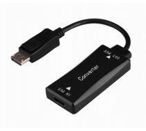 Gembird A-HDMIF30-DPM-01 Active 4K 30Hz HDMI female to DisplayPort male adapter cable, 0.15 m, black (83E36669E4C8DFAA4FE868B8F04CB37B3B4CE9C8)