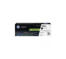 HP 220X High Capacity Black Toner Cartridge, 7500 pages, for HP Color LaserJet Pro 4301, 4302, 4303 (W2200X)