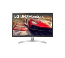 LG 27UL500P-W computer monitor 68.6 cm (27") 3840 x 2160 pixels 4K Ultra HD LED Silver (27UL500P-W.AEU)