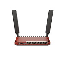 Mikrotik L009UiGS-2HaxD-IN wireless router Gigabit Ethernet Single-band (2.4 GHz) Red (EE410F3A7FDE4705E237CCFA2B95732E14A1C9CD)
