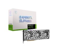 MSI GeForce RTX 4070 GAMING X SLIM WHITE 12G NVIDIA 12 GB GDDR6X (RTX 4070 GAMING X SLIM WHITE)