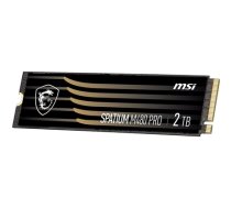 MSI SPATIUM M480 PRO PCIE 4.0 NVME M.2 2TB internal solid state drive PCI Express 4.0 3D NAND (7E0D534AB445938E067A7D624F68A012EEF370AE)