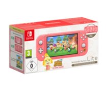 Nintendo Switch Lite Animal Crossing: New Horizons Isabelle Aloha Edition portable game console 14 cm (5.5") 32 GB Touchscreen Wi-Fi Coral (10012365)