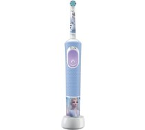 Oral-B | Electric Toothbrush | Vitality PRO Kids Frozen | Rechargeable | For children | Number of brush heads included 1 | Number of teeth brushing modes 2 | Blue (Vitality Pro Frozen)