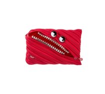 Penālis ZIPIT Grillz Monster Jumbo Pouch, ZTMJ-GR-RI, sarkanā krāsā (550-04975)