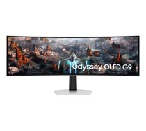 Samsung Odyssey LS49CG934SUXEN computer monitor 124.5 cm (49") 5120 x 1440 pixels DQHD OLED Silver LS49CG934SUXEN