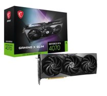 Vaizdo plokštė MSI  GeForce RTX 4070 GAMING X SLIM 12G  NVIDIA  12 GB  GeForce RTX 4070  GDDR6X (RTX 4070 GAMING X SLIM)