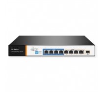 VALUE PoE++ 2.5 Gigabit Ethernet Switch, 8x Port (4xPoE++ & 4xPoE+) + 1 Uplink Port (10 GbE SFP+) (21.99.1189)