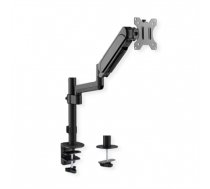 VALUE Single Monitor Arm, Pole Mount, 4 Joints, Desk Clamp (17.99.1181)