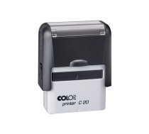 Zīmogs COLOP Printer C20, melns korpuss,melns spilventiņš (650-03684)