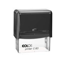 Zīmogs COLOP Printer C60, melns korpuss, bez krāsas spilventiņš (650-03696)