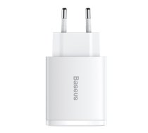Baseus Compact wall charger PD /30W / 1x USB-C /2x USB (BRA012284)