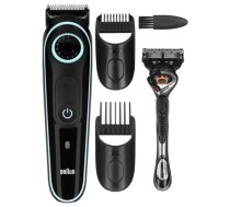 Braun | Beard Trimmer | BT3341 | Cordless and corded | Number of length steps 39 | Black (BT3341)