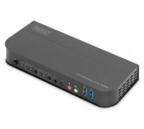 Digitus KVM Switch, 2x1 HDMI, HDMI Out,USB, 4Kx2K@60Hz (DS-12874)