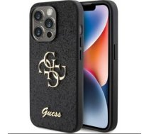 Guess Fixed Glitter Big 4G Case for Apple iPhone 15 Pro Max (GUHCP15XHG4SGK)