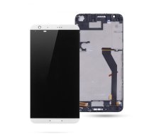 LCD ekrāns ar skarienjutigu ekranu ar rāmi priekš HTC Desire 820 White ( LCD Screen Digitizer Assembly Frame HTC Desire 82)